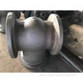 Custom cast steel water pump valve body castings